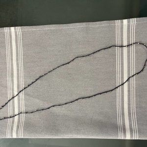 Beautiful blue and Silver beaded necklace